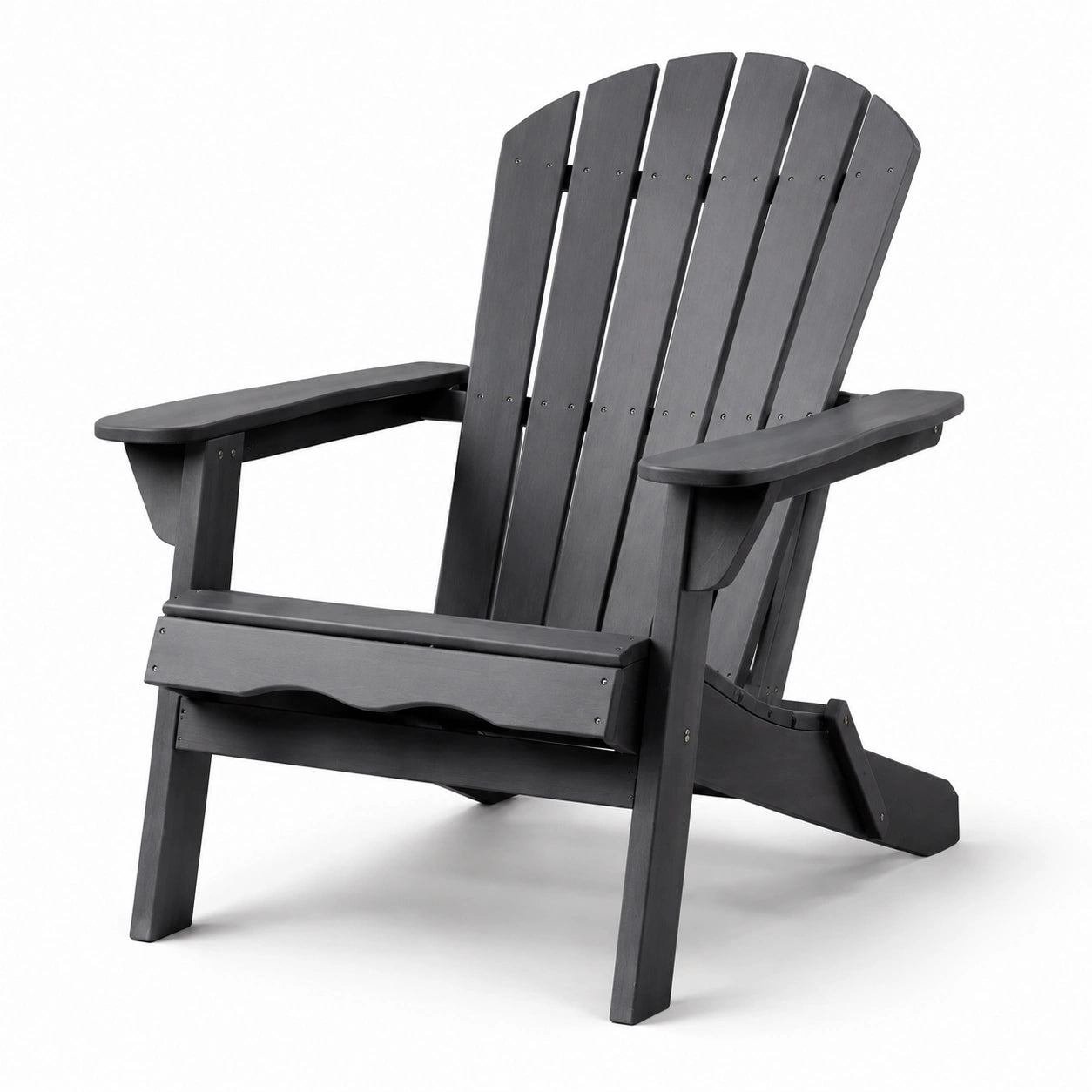 Adirondackstuhl Akazienholz Schwarz 90x80x90 cm