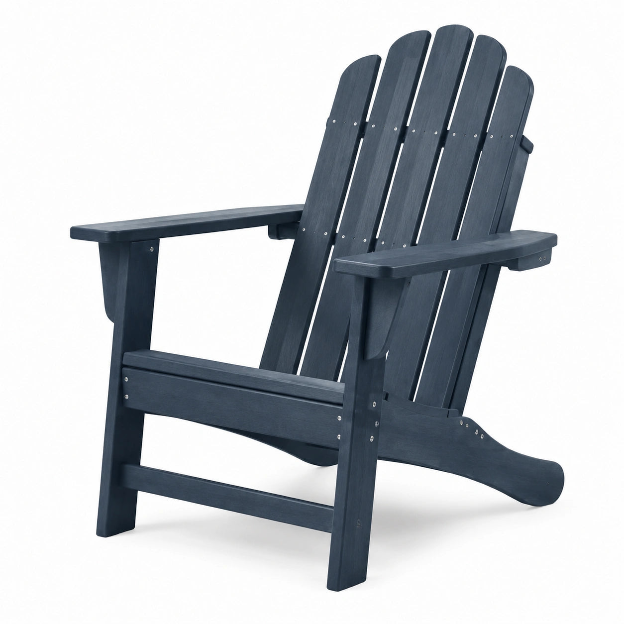 Adirondackstuhl Eukalyptusholz Dunkelblau