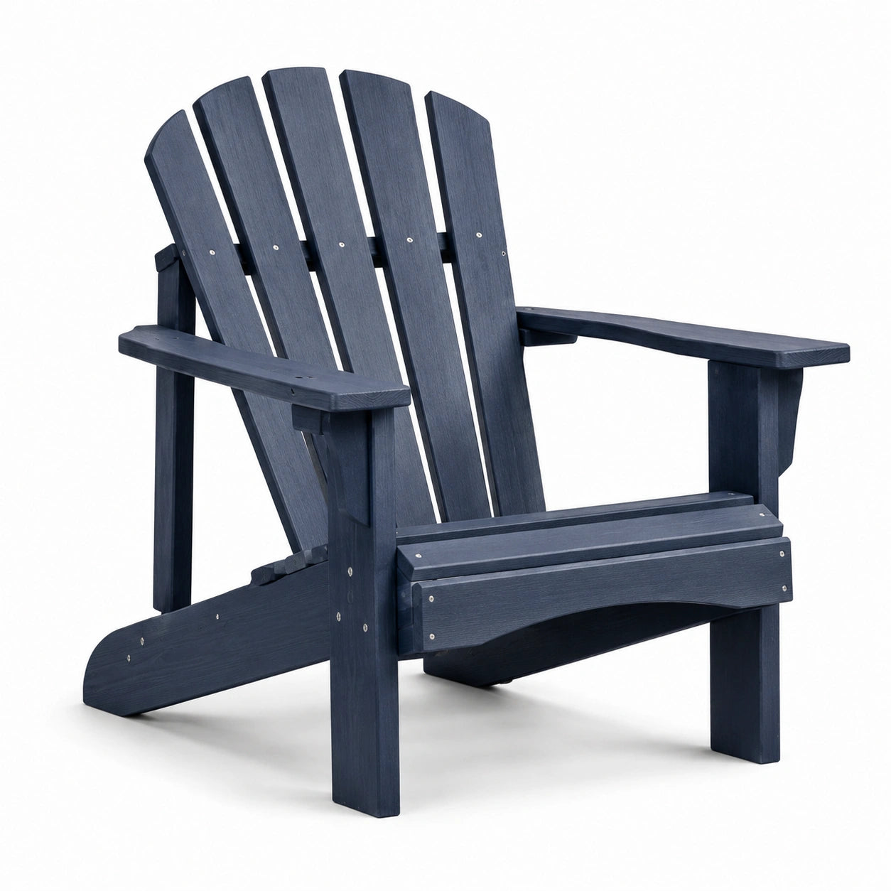 Holz Adirondackstuhl Blau 90x75x88 cm