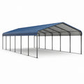 Metall Carport Überdachung Blau 600x300x275 cm